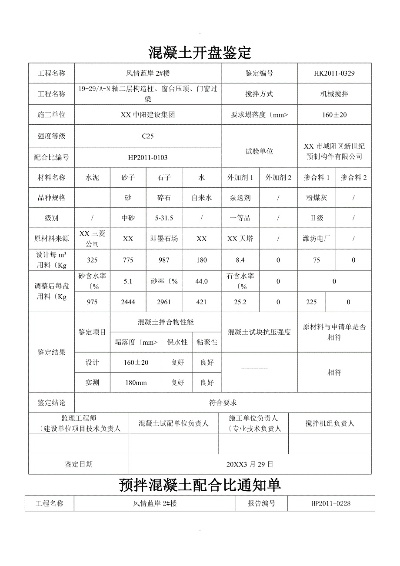 混凝土开盘鉴定是什么？建设工程质量控制的关键环节