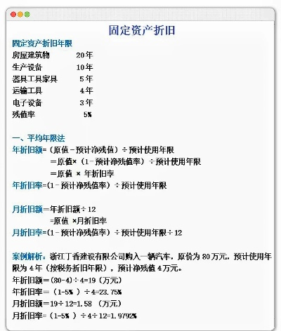  房屋折旧年限是几年？