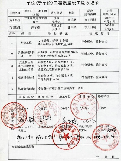 工程竣工验收报告是哪个单位出？竣工验收报告的法定出具主体解析
