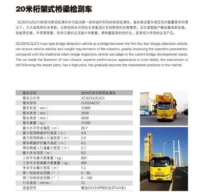 桥梁检测车生产厂家有哪些?2025年主流品牌与选购指南